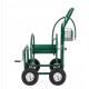 Convenient 4-Wheel Heavy Duty Hose Reel Cart for Outdoor Garden and Yard
