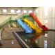 Fiberglass Kids' Water Slides , Commercial Water Slides for Resort Water Pool / Kids Water Park