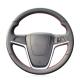 Car PU Leather Custom Design Steering Wheel Wrap For Opel Mokka 2013 2014 2015 2016 Zafira C 2011 2012 2013 2014 2015 2016