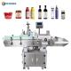 Electric Driven FK-803 Vertical Round Bottle Adhesive Labeling Machine for Square Bottle