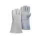 14 inch flame retardant Cow Split Leather Protective Welding Gloves 11102