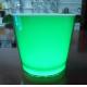 Waterproof outdoor green color changing 12 pieces flashing led ice bucket for