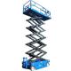 Mini Mobile Scissor Lift 14m Self Propelled Elevating Work Platforms 230KG