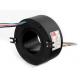 Wrap Machine Through Hole Slip Ring , 6 Wire Slip Ring 15A Transmit Fiber Brush