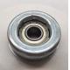 Small Flanged Stamped Ball Conveyor Roller Bearings 6001 ZZ