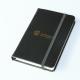 Classic Hard Cover Large (5 x 8.25) Ruled Lined Black Writing Notebook