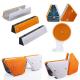 Highway Guardrail Delineators High Reflective Guardrail Reflector for Traffic Safety