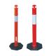 110cm SH-X010 PE Road Divider Warning Post Traffic Pole Traffic Bollards for Road Safety