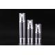 UKMS03 15-30-50ml Pump High Low Round Cosmetic High quality Airless AS Cosmetic bottle, Spray airless bottle