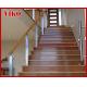 Steel Cable Stair VK79SC  Carbon Steel Powder-coate  Aluminum Treed Beech Wooden  Handrail 304 Stainless Steel  Glass