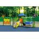 china top high quality outdoor plastic swing and slide for children