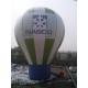 cheap inflatable ground balloon,advertising inflatable balloon,rooftop advertising balloon with LOGO and banner