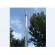 Self Supporting Tubular Steel Tower Lightweight Easy To Install