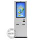 32 Inch Outdoor Capacitive Self Service Touch Screen Kiosk With Printer And Scanner
