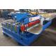 Metal Floor Deck Roll Forming Machine 4Kw PLC Control Automatic Crimping