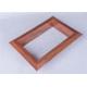 Extruded PVC Plastic Profile Wooden Effect Designed For Decoration