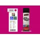 AEROPAK peach red color 500ml Line Marking Spray Paint with MSDS for street