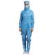 Antistatic Dust Free Clean Room Garments Hooded ESD Jumpsuit Coverall