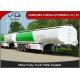 Storage Oil Tank Semi Trailer With 4 Compartments / Fuel Tanks Semi Trucks 