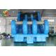 Blue Elephant Inflatable Water Park With Three Sile Fire Rerardant