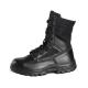 Steel Toe Fabric Black High Cut PU Sole Lace Up Closure Safetoe Safety Shoes