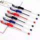 Smooth Writing Carbon Water-Based Pen Custom 0.5mm Needle Tube in Black Red Blue