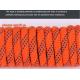 6mm accessory cord climbing rope nylon 66, high strength fire escape safety climbing rope