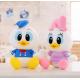 Disney Donald Duck And Daisy With Foam Particle Material / Nanoparticles Disney Stuffed Toys