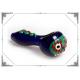 Tobacco Pocket Glass Smoking Pipe Grimace Glass spoon Hand Pipe