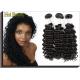 Deep Wave Natural Black Virgin Peruvian Hair Extensions 10 - 30