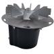 88W 1.45A Draft Inducer Blower Shade Pole Motor With Plastic Housing