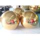 Event Hanging Advertising Giant Gold Decoration Inflatable Mirror Sphere Mirror Ball Mirror Sphere