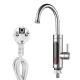 3300W Power EU Plug Electric Warm Water Tap For Kitchen 304 Stainless Steel