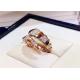 Handmade 18K Gold Diamond Jewelry Snake Ring With Black Onyx