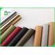 Eco Friendly Washable Paper Kraft Paper Fabric 0.5mm 0.7mm 0.8mm For Tote Bag