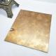 Patterned Art Antique Copper Color Stainless Steel Sheet aged effect