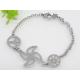 Sliver Stainless Steel Chain Bracelets for Women 1420604