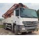 White 49 Meter Used Concrete Pump Truck Zoomlion Euro3 11.95L