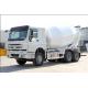 12cbm Tanker Cement Mixer Lorry High Collision Resistance With Hydraulic System