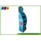 Soft Drinks Corrugated Paperboard Promotional Display Stands 4 Shelf FL065