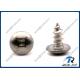 18-8 / 304 / A2 Stainless Robertson Square Drive Truss Head Self-tapping Screws