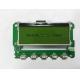 122*32 STN Graphic Yellow Green Customized LCD Module With ST7567 IC 3.3V