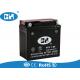 High Capacity 125cc Motorcycle Battery Overcharging Protection Long Service Life