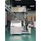 Steam Heating Vacuum Homogenizer Machine With Hydraulic / Electric Lift For Easy Discharging