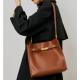 Sedex Leather Bucket Shoulder Bag 29cm 16cm Wide Strap Bucket Bag