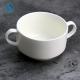 Savall Restaurants Round White Porcelain Dessert Bowls Customized