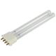 H Shape UVC Light Tubes 36w 185nm 254nm Quartz Glass UV Light