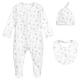 baby rompers 3pcs hat bit gift packed newborn infant gift set long sleeve organic cotton baby clothes