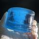 Lab Grown Synthetic Aquamarine Al2O3 Sapphire Single Crystal Gemstone Material