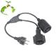 VDE Double Female Ended Sets for Underwater Eu 240v 250v 10a Cee 77 Power Cord